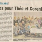 Article DL, concert à St Jean d'Avelanne, nov 2015, presse